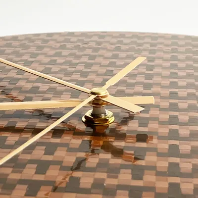 Office design and planning - MusicCloth® Anti-Clockwise Clock - REHYPHEN