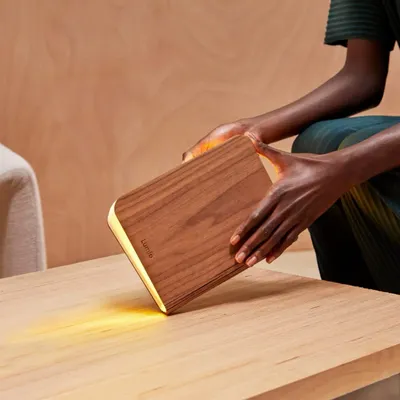 Design objects - Lito Classic Book Lamp Walnut - LUMIO