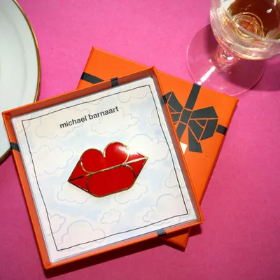 Broches - Bouche broche - MICHAEL BARNAART