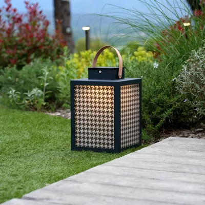 Moveable lighting - Couture solar lantern - LYX LUMINAIRES