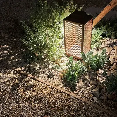 Moveable lighting - solar lantern LAS 500 frame - LYX LUMINAIRES