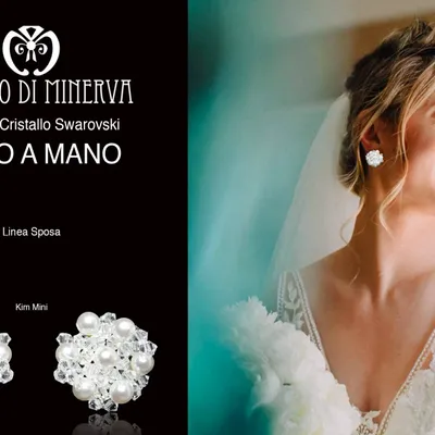 Jewelry - Kim Swarovski Crystal Wedding Earrings - IL TOCCO DI MINERVA