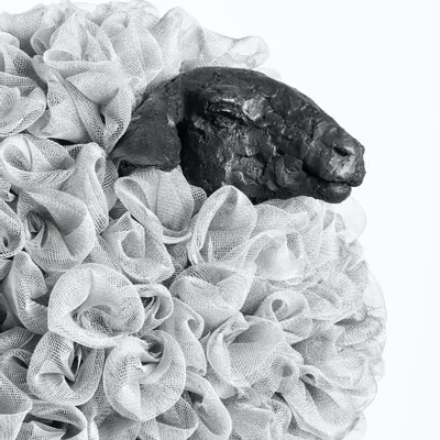 Sculptures, statuettes and miniatures - Sculpture - The Sheep Bride by Emmanuel Fleury - GALERIE SEBBAN