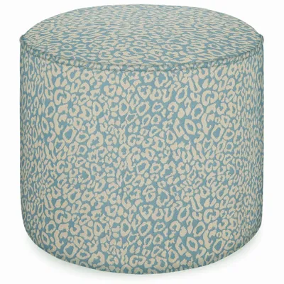 Poufs - Pouf Maya Ice & Écru - PALAIS SUSTAINABLE LUXURY