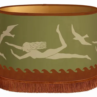 Blinds - Palais x Hôtel Magique Lampshade Thalassa Palm & Cinnamon - PALAIS SUSTAINABLE LUXURY