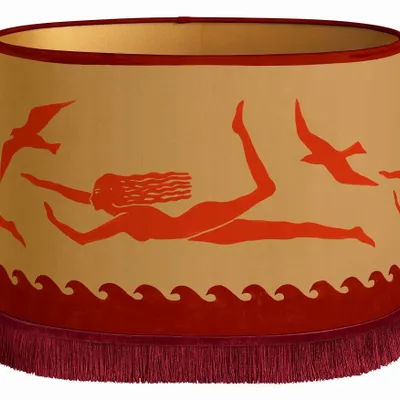 Blinds - Palais x Hôtel Magique Lampshade Thalassa Chili & Caramel - PALAIS SUSTAINABLE LUXURY