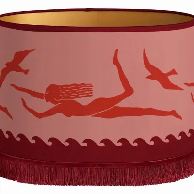 Abat-jours - Palais x Hôtel Magique Abat-jour Thalassa Bourgogne & Blush - PALAIS SUSTAINABLE LUXURY