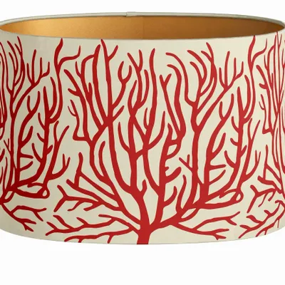 Blinds - Lampshade Lauren Sand Chili - PALAIS SUSTAINABLE LUXURY
