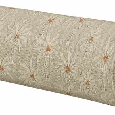 Garden textiles - Bolster Laura Sand & Ecru - PALAIS SUSTAINABLE LUXURY