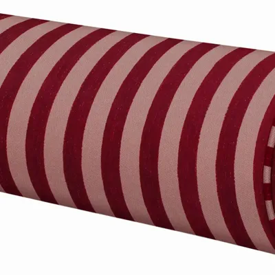 Garden textiles - Bolster Jackie Bordeaux & Rose - PALAIS SUSTAINABLE LUXURY