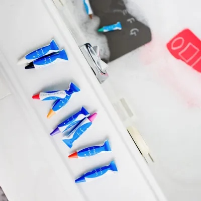 Loisirs créatifs pour enfant - Kitpas Rice Bran Wax Bath Crayons - KITPAS