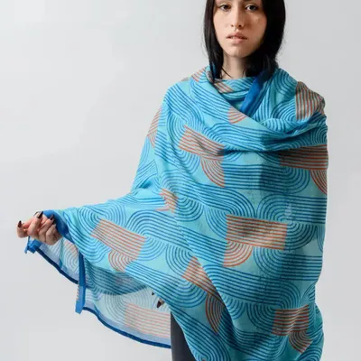 Foulards et écharpes - Etheral Motion A Scarf - KORES ACCESSORIES