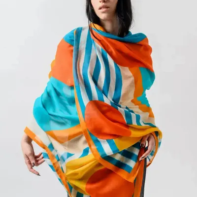Foulards et écharpes - Visual Chord Scarf - KORES ACCESSORIES