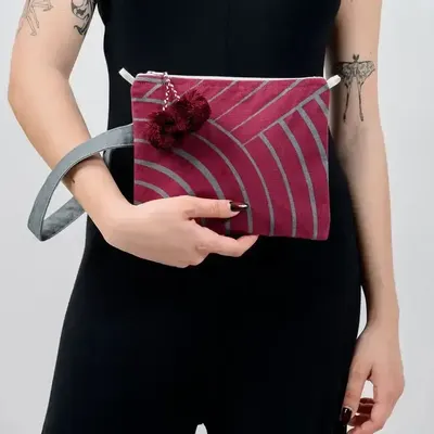 Bags and totes - Color Fugue Pouch Bag - KORES ACCESSORIES