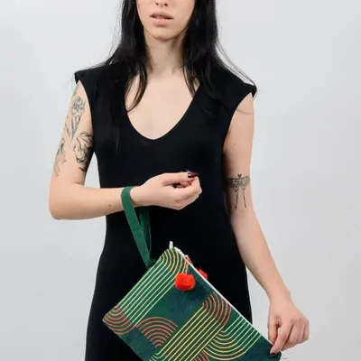 Sacs et cabas - Etheral motion B Wristlet Bag - KORES ACCESSORIES