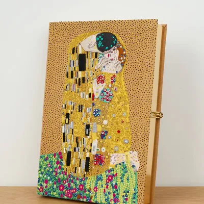 Objets de décoration - Grand Book Clutch, The Kiss, Klimt - OLYMPIA LE-TAN
