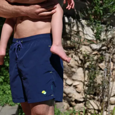 Prêt-à-porter - Short de Bain Homme Orso – Deep Blue - LOUMIO