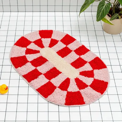 Tissus - Salle de bain : tapis de bain, serviettes, peignoirs et savons. - TARTA GELATINA