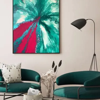 Paintings - Painting acrylic canvas " Life" - TURIK&ART (KSENIIA TURIK)