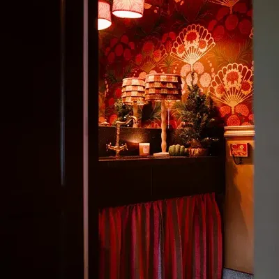 Abat-jours - Abat-jour Giselle Olive & Bois de Rose - PALAIS SUSTAINABLE LUXURY