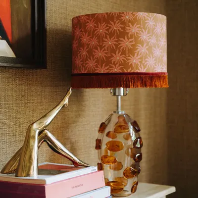 Blinds - Lampshade Laura Caramel & Rose - PALAIS SUSTAINABLE LUXURY