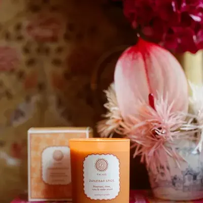 Candles - Scented Candle Zanzibar Spice - PALAIS SUSTAINABLE LUXURY