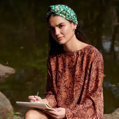 Serre-tête - Accessoires de tête fabriqués à la main et recyclés - I WAS A SARI