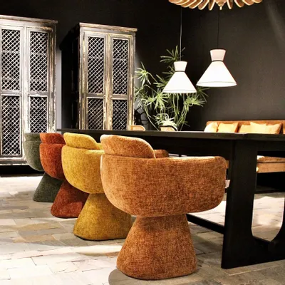 Armchairs - Fauteuil pivotant Lexi - EMPREINTE DU TEMPS