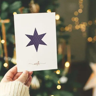 Card shop - Recycled paper folded celebration cards with preloved sari patterns - I WAS A SARI