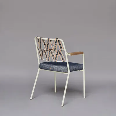 Armoires de bureau - Chaise Tiyana Comedor Tela Bleu - NA'LAGO