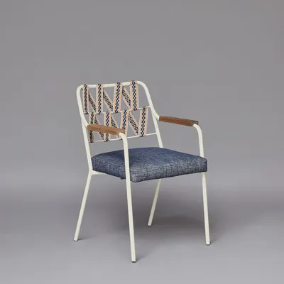Desk chairs - Tiyana Comedor Tela Chair Blue - NA'LAGO