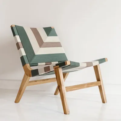 Fauteuils pour collectivités - Chaise Lounge Nalago Noir & Blanc - NA'LAGO