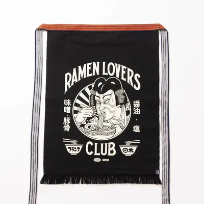 Linge de table textile - Collaboration artistique "Ramen Lovers Club" par Yeaaah! Studio - MAEKAKE BY ANYTHING CO.,LTD.