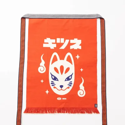 Linge de table textile - Collaboration artistique "Kitsune" par Yeaaah! Studio - MAEKAKE BY ANYTHING CO.,LTD.