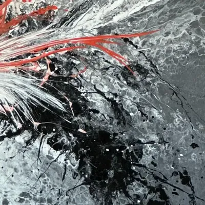 Tableaux - Peinture Acrylique et résine époxy "Dance of Elements" - TURIK&ART (KSENIIA TURIK)