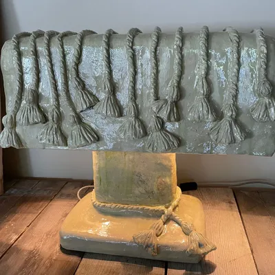 Table lamps - Tassel table lamp - ROSE ET VIOLETTE