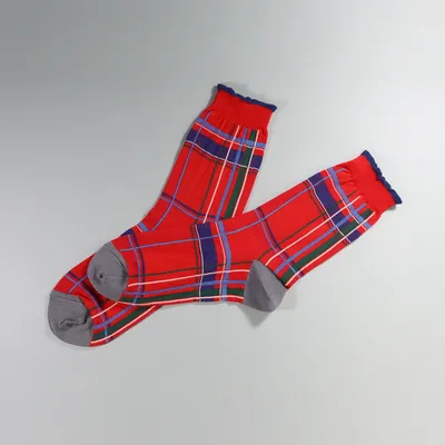 Socks - Tartan - KURI BOTELLA