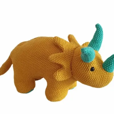Peluches - Jouet en peluche tricératops en coton - CUTE SINCE 1999