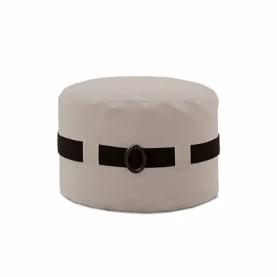 Tissus pour extérieurs - POUF LA PLAYA TABOURET ROND - POUFOMANIA