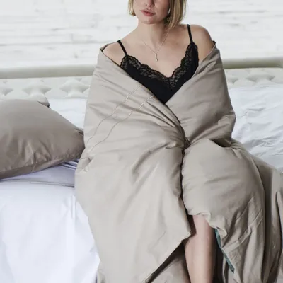 Bed linens - Eden Bedlinen Set Dark Taupe - LUIN LIVING