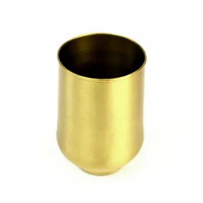 Objets de décoration - VERRE EN LAITON LISSE DORÉ 'MOON' - KARAWAN AUTHENTIC