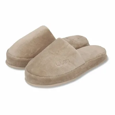 Homewear - Haven Slippers Beige - LUIN LIVING