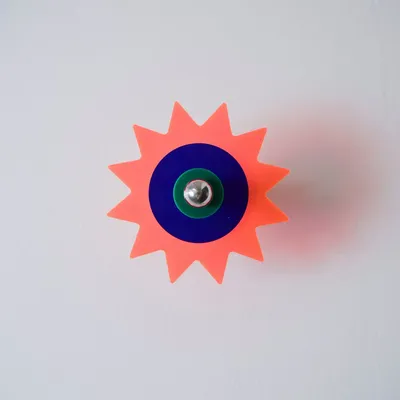 Other wall decoration - Colourful recycled plastic coat hook - RAYON VERT STUDIO
