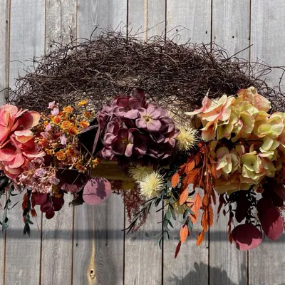 Suspensions - Suspension en fleurs - ROSE ET VIOLETTE