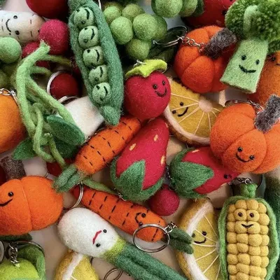 Sacs et cabas - Les porte-clés les plus mignons de fruits et légumes ! - PERSON'ELLE