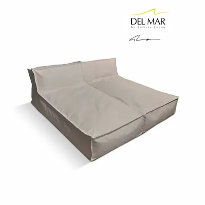 Outdoor pools - DEL MAR DOUBLE BEAN BAG - POUFOMANIA