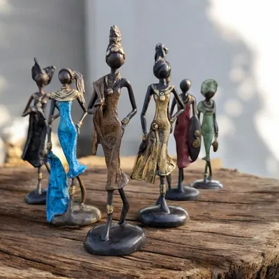 Gifts - Lost wax bronzes - 20 cm - LAFI BALA - BRONZES D'AFRIQUE