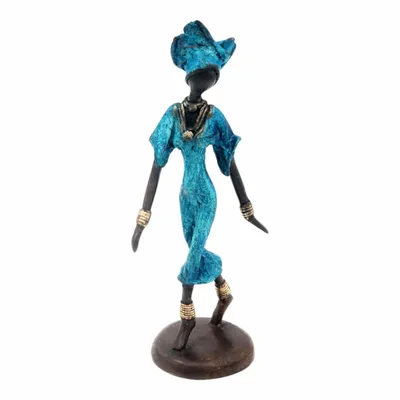 Cadeaux - Bronzes à la cire perdue - 20 cm - LAFI BALA - BRONZES D'AFRIQUE