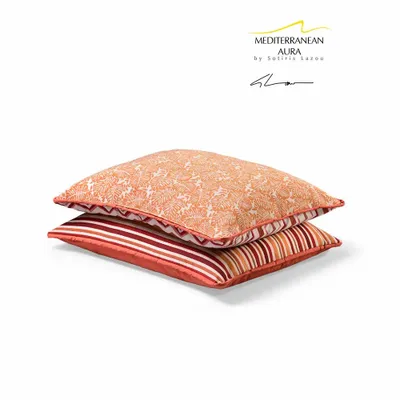Tissus d'extérieur - MEDITERRANEAN AURA STOOL - POUFOMANIA