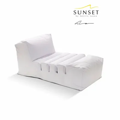Garden textiles - POUF AT SUNSET - POUFOMANIA